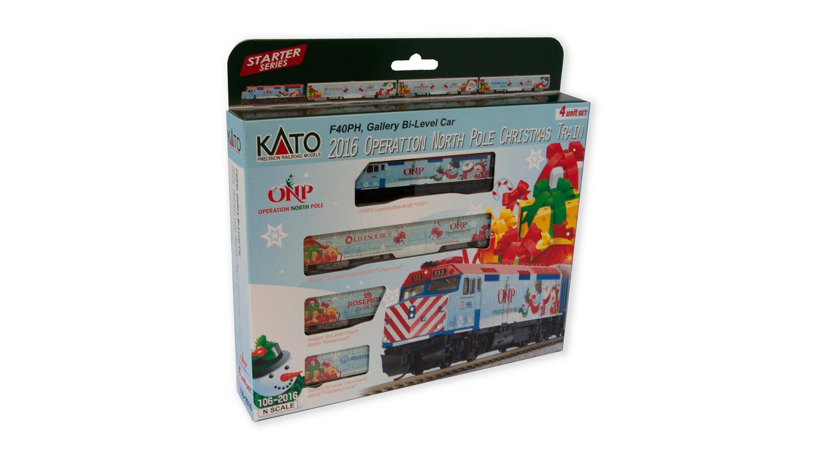 Kato 701062016 Operation North Pole Christmas Train 
